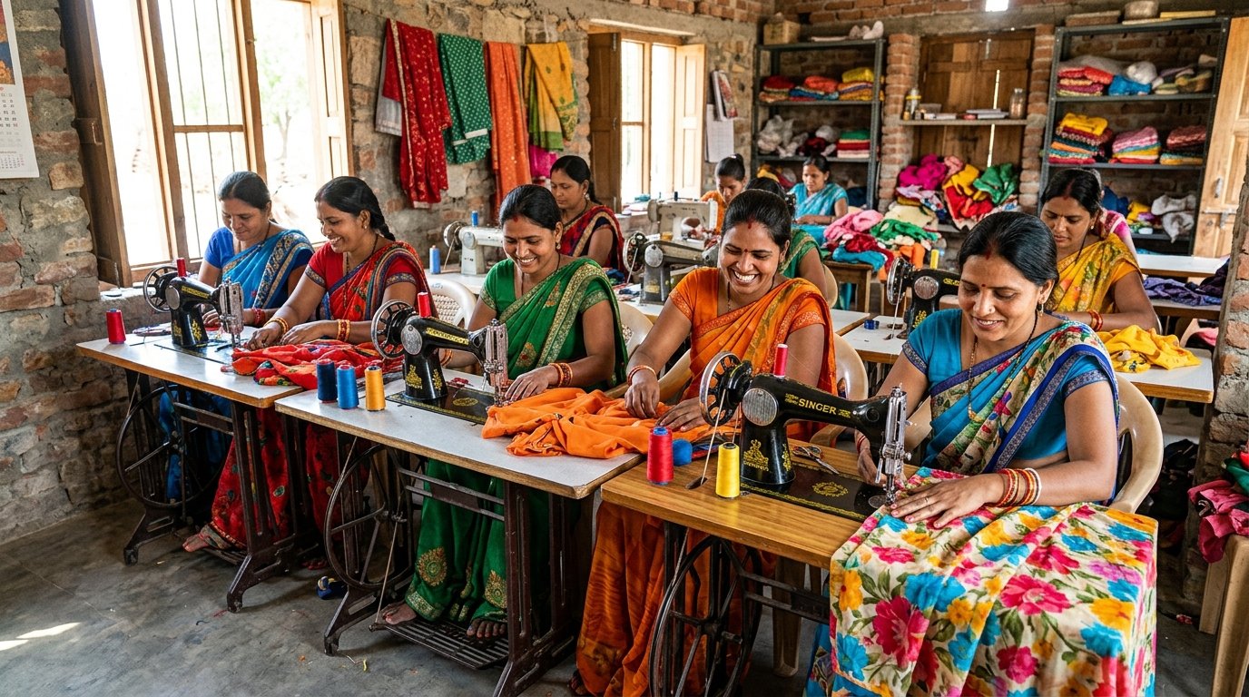 Empowering Women in Rural Uttar Pradesh: Vocational Training, Self-Help Groups, and Economic Independence